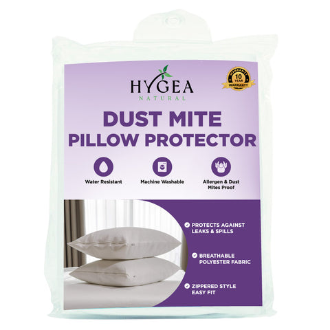 Dust Mite & Allergen Pillow Protector – 2 Pack