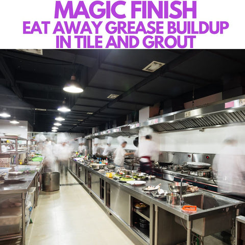 Magic Finish Enzyme Based No Rinse Industrial Floor Cleaner (Concentrated Gallon)