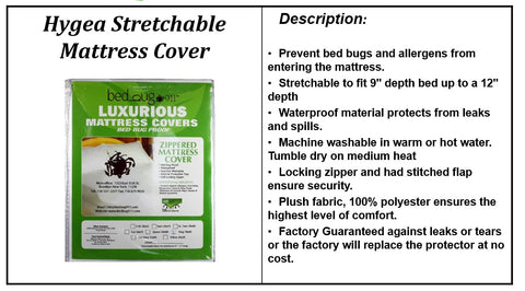 Luxurious Mattress Cover - Stretches to 12"