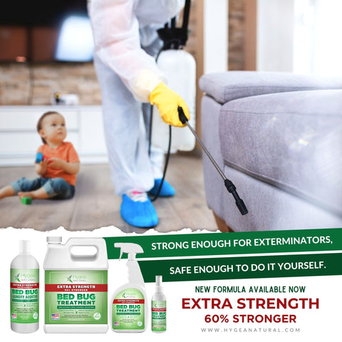 Extra Strength Bed Bug Spray + Laundry Additive