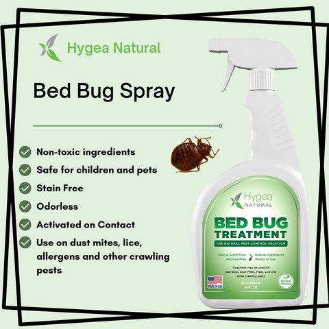 Bed Bug Spray + Travel Spray + Laundry Additive