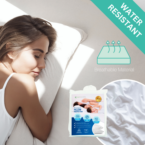 Premium Pillow Cover 2 Pack - Kit of 2 (Total 4 pillow protectors)