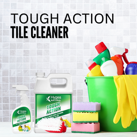 Tough Action Tile & Grout Deep Cleaning Ready to Use Kit (24 oz spray + Refill)