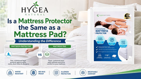 Is a Mattress Protector the Same as a Mattress Pad