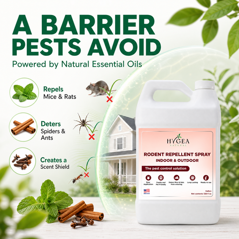 Rodent Repellent – 1 Gallon Ready-to-Use Spray
