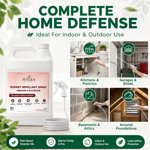 Rodent Repellent – 1 Gallon Ready-to-Use Spray