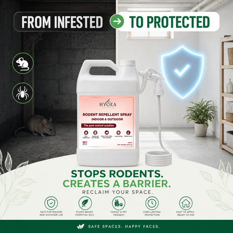 Rodent Repellent – 1 Gallon Ready-to-Use Spray