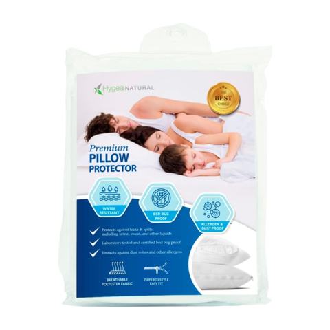Premium Bed Bug Pillow Covers 2 pack