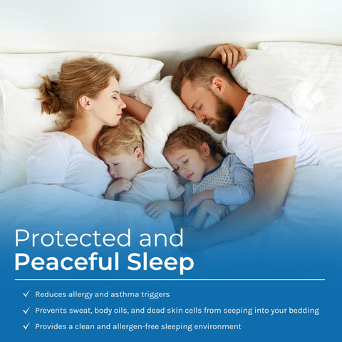 Premium Bed Bug Pillow Covers 2 pack