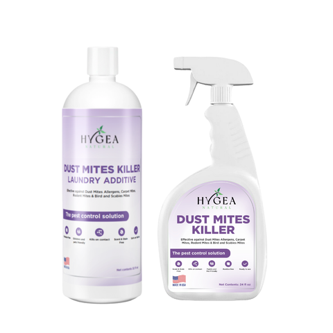 All-in-One Dust Mite Defense Kit – Spray + Laundry Additive