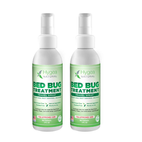 Bed Bug Travel Spray (2 Pack)