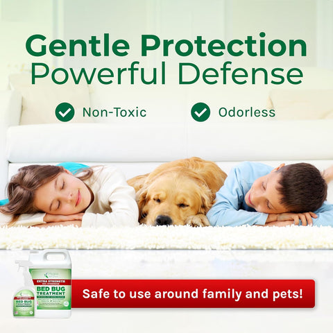 Extra Strength Bed Bug Spray + 1 Gallon Refill