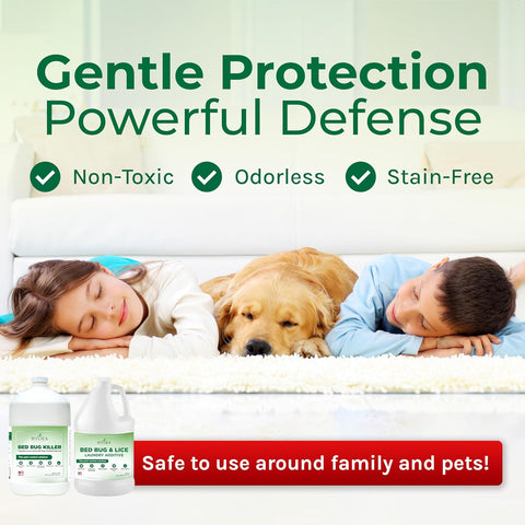 Bed Bug Gallon Spray + Laundry Additive Gallon