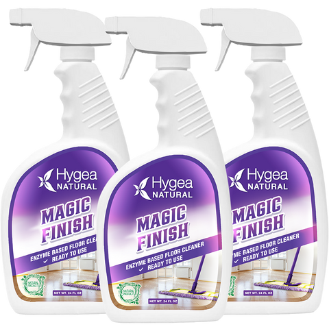 Magic Finish Enzyme Based No Rinse Floor Cleaner (Spray 3 Pack)