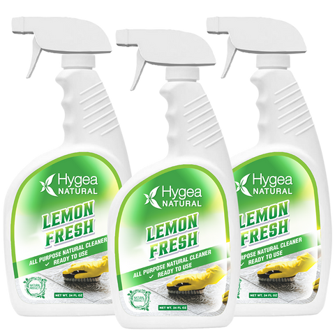 Lemon Fresh Multi-Surface & Floor Cleaning Spray - Wet-Look Shine -Spray 3 Pack