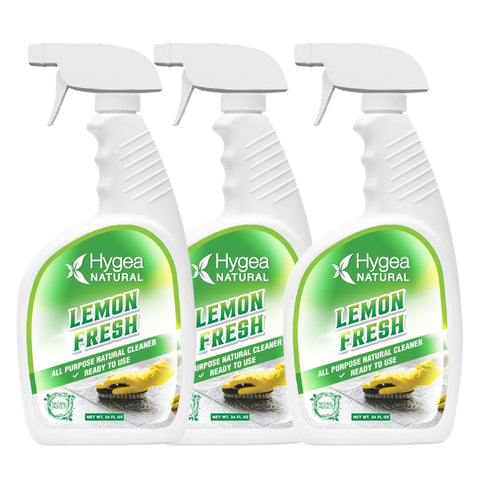 Lemon Fresh Multi-Surface & Floor Cleaning Spray - Wet-Look Shine -Ready to use