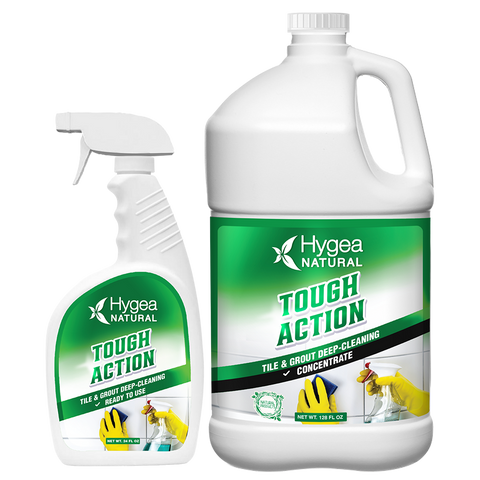 Tough Action Tile & Grout Deep Cleaning Concentrated Kit (24 oz spray + Refill)