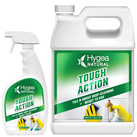 Tough Action Tile & Grout Deep Cleaning Ready to Use Kit (24 oz spray + Refill)