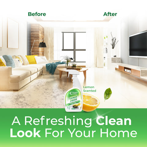 Lemon Fresh Multi-Surface & Floor Cleaning Spray - Wet-Look Shine -Ready to use
