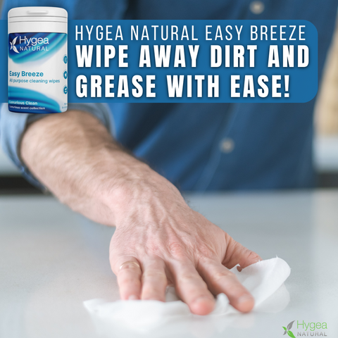 EasyBreeze pH neutral Floor & Surface Cleaner and Cleaning Wipes Kit