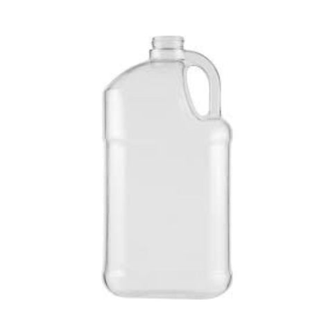 1 Gallon Clear PVC Plastic Square Jug