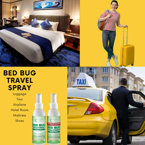 Extra Strength Bed Bug Travel spray 3 pack