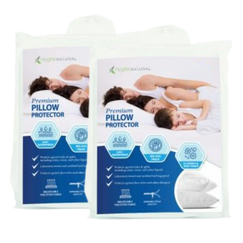 Premium Pillow Cover 2 Pack - Kit of 2 (Total 4 pillow protectors)