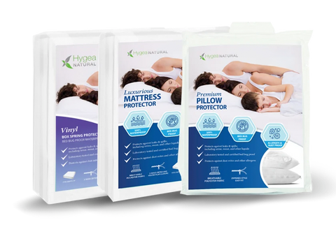 Mattress & Box Spring & Pillow Encasements Kit
