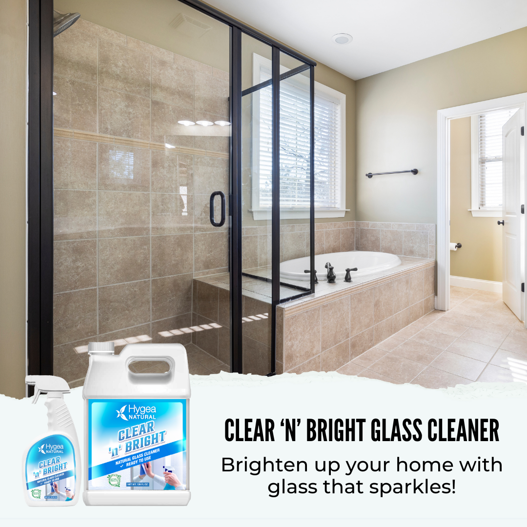 Ready To Use Clear N Bright Streak-Free Glass & Window Cleaner – Hygea ...
