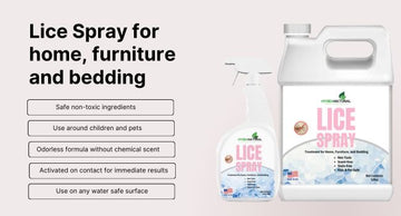 Hygea Natural Lice Spray for home, bedding and furniture